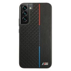 MobilPouzdra.cz Kryt BMW BMHCS22MTRTBK Samsung Galaxy S22+ Plus black hardcase M Collection Triangles