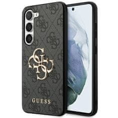 Guess Kryt Guess GUHCS23FE4GMGGR Samsung Galaxy S23 FE hardcase 4G Big Metal Logo grey