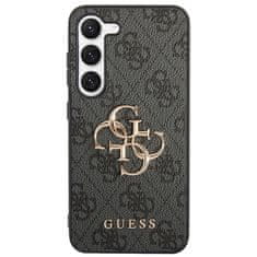 Guess Kryt Guess GUHCS23FE4GMGGR Samsung Galaxy S23 FE hardcase 4G Big Metal Logo grey