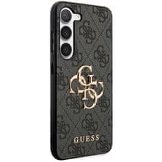 Guess Kryt Guess GUHCSA354GMGGR Samsung Galaxy A35 hardcase 4G Big Metal Logo black