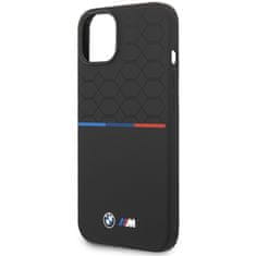 MobilPouzdra.cz Kryt BMW BMHMP15S22SMPK Apple iPhone 15 / 14 / 13 hardcase M Silicone Pattern MagSafe black