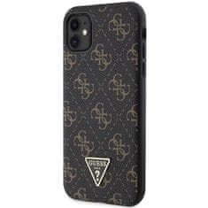 Guess Kryt Guess GUHCN61PG4GPK Apple iPhone XR / 11 hardcase 4G Triangle Metal Logo black