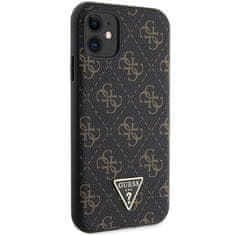 Guess Kryt Guess GUHCN61PG4GPK Apple iPhone XR / 11 hardcase 4G Triangle Metal Logo black