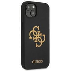 Guess Kryt Guess GUHCP13MLS4GGBK Apple iPhone 13 black hard case Silicone 4G Logo