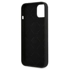 Guess Kryt Guess GUHCP13MLS4GGBK Apple iPhone 13 black hard case Silicone 4G Logo