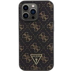 Guess Kryt Guess GUHCP14XPG4GPK Apple iPhone 14 Pro Max hardcase 4G Triangle Metal Logo black