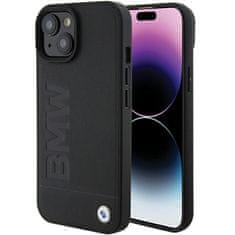 MobilPouzdra.cz Kryt BMW BMHMP15MSLLBK Apple iPhone 15 Plus / 14 Plus MagSafe Leather Hot Stamp black