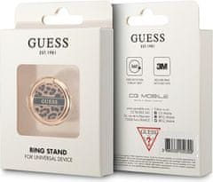 Guess Držáček Guess Ring stand GURSHCLEOW brown Leopard