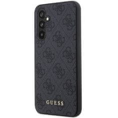 Guess Kryt Guess GUHCS23FEG4GFGR Samsung Galaxy S23 FE hardcase 4G Metal Gold Logo grey