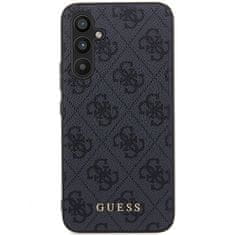 Guess Kryt Guess GUHCS23FEG4GFGR Samsung Galaxy S23 FE hardcase 4G Metal Gold Logo grey