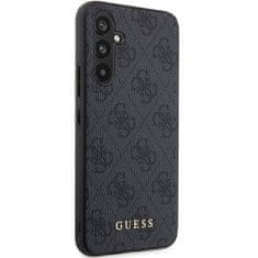 Guess Kryt Guess GUHCS23FEG4GFGR Samsung Galaxy S23 FE hardcase 4G Metal Gold Logo grey