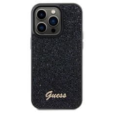 Guess Kryt Guess GUHCP14XPMSDGSK Apple iPhone 14 Pro Max hardcase Disco Metal Script black