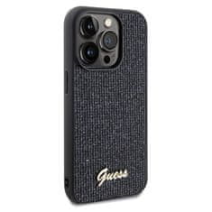 Guess Kryt Guess GUHCP14XPMSDGSK Apple iPhone 14 Pro Max hardcase Disco Metal Script black