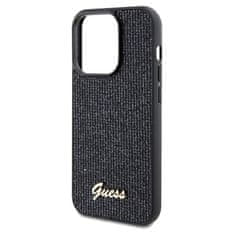 Guess Kryt Guess GUHCP14XPMSDGSK Apple iPhone 14 Pro Max hardcase Disco Metal Script black