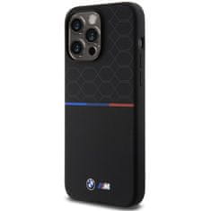 MobilPouzdra.cz Kryt BMW BMHMP15X22SMPK Apple iPhone 15 Pro Max hardcase M Silicone Pattern MagSafe black