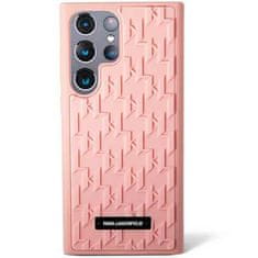 Karl Lagerfeld Kryt Karl Lagerfeld KLHCS23LRUPKLPP Samsung Galaxy S23 Ultra hardcase pink 3D Monogram