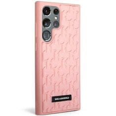 Karl Lagerfeld Kryt Karl Lagerfeld KLHCS23LRUPKLPP Samsung Galaxy S23 Ultra hardcase pink 3D Monogram