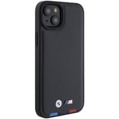 MobilPouzdra.cz Kryt BMW BMHCP15M22PTDK Apple iPhone 15 Plus / 14 Plus Leather Stamp Tricolor black