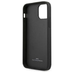 MobilPouzdra.cz Kryt BMW BMHCP12LRSPPK Apple iPhone 12 Pro Max black hardcase Leather Curve Perforate