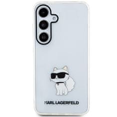 Karl Lagerfeld Kryt Karl Lagerfeld KLHCS24MHNCHTCT Samsung Galaxy S24+ Plus hardcase IML Choupette transparent