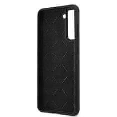 Guess Kryt Guess GUHCS21MLSVSBK Samsung Galaxy S21+ Plus black hardcase Script Vintage