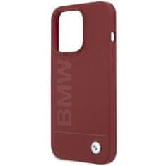 MobilPouzdra.cz Kryt BMW BMHMP15LSLBLRE Apple iPhone 15 Pro hardcase Silicone Big Logo MagSafe red