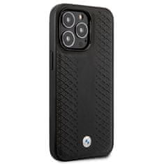 MobilPouzdra.cz Kryt BMW BMHCP14L22RFGK Apple iPhone 14 Pro Leather Diamond Pattern black