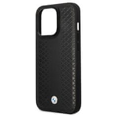 MobilPouzdra.cz Kryt BMW BMHCP14L22RFGK Apple iPhone 14 Pro Leather Diamond Pattern black