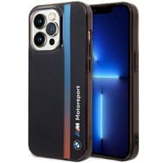 MobilPouzdra.cz Kryt BMW BMHCP14L22HVGV Apple iPhone 14 Pro black IML Tricolor Stripe