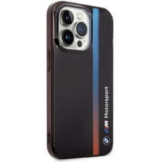 MobilPouzdra.cz Kryt BMW BMHCP14L22HVGV Apple iPhone 14 Pro black IML Tricolor Stripe