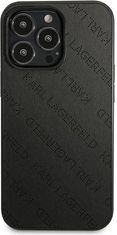 Karl Lagerfeld Kryt Karl Lagerfeld KLHCP13XPTLK Apple iPhone 13 Pro Max hardcase black Perforated Allover