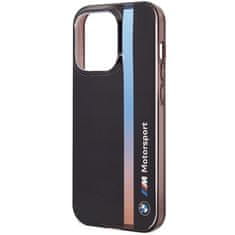 MobilPouzdra.cz Kryt BMW BMHCP14L22HVGV Apple iPhone 14 Pro black IML Tricolor Stripe