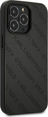 Karl Lagerfeld Kryt Karl Lagerfeld KLHCP13XPTLK Apple iPhone 13 Pro Max hardcase black Perforated Allover