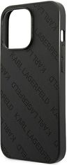 Karl Lagerfeld Kryt Karl Lagerfeld KLHCP13XPTLK Apple iPhone 13 Pro Max hardcase black Perforated Allover