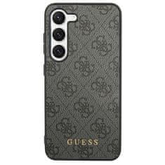 Guess Kryt Guess GUHCS24MG4GFGR Samsung Galaxy S24+ Plus hardcase 4G Metal Gold Logo black