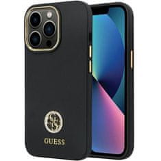 Guess Kryt Guess GUHCP13LM4DGPK Apple iPhone 13/13 Pro hardcase Silicone Logo Strass 4G black