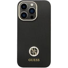 Guess Kryt Guess GUHCP13LM4DGPK Apple iPhone 13/13 Pro hardcase Silicone Logo Strass 4G black