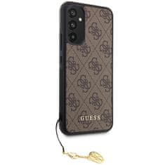 Guess Kryt Guess GUHCSA34GF4GBR Samsung Galaxy A34 5G brown hardcase 4G Charms Collection