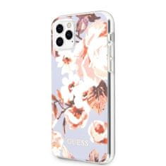 Guess Kryt Guess GUHCN65IMLFL02 Apple iPhone 11 Pro Max lilac N°2 Flower Collection