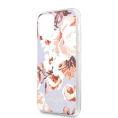 Guess Kryt Guess GUHCN65IMLFL02 Apple iPhone 11 Pro Max lilac N°2 Flower Collection