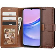 MobilPouzdra.cz Knížkové pouzdro Tech-Protect Wallet Samsung Galaxy A15 4G / 5G Brown