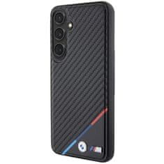 MobilPouzdra.cz Kryt BMW BMHMS24S23PUDTK Samsung Galaxy S24 hardcase Carbon Tricolor Line MagSafe black