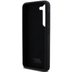 Karl Lagerfeld Kryt Karl Lagerfeld KLHCS24SSMHKCNPK Samsung Galaxy S24 hardcase Silicone Karl&Choupette Metal Pin black