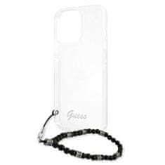 Guess Kryt Guess GUHCP13LKPSBK Apple iPhone 13 Pro Transparent hardcase Black Pearl