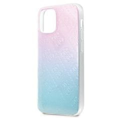 Guess Kryt Guess GUHCP12S3D4GGBP Apple iPhone 12 mini blue&pink hardcase 4G 3D Pattern Collection