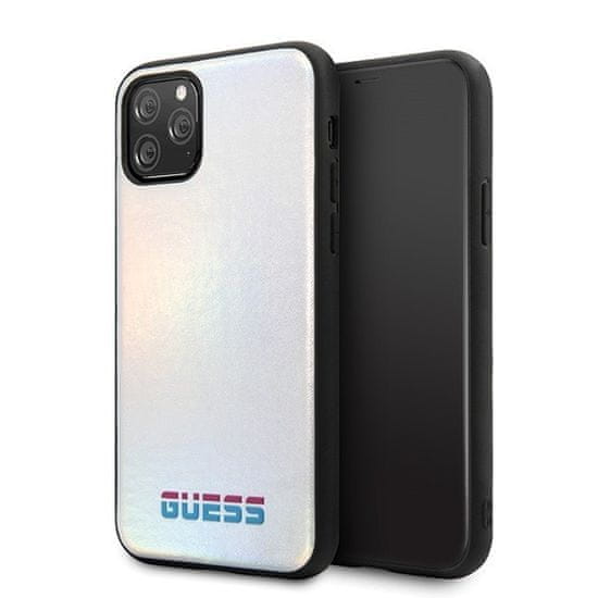 Guess Kryt Guess GUHCN58BLD iPhone 11 Pro silver hard case Iridescent