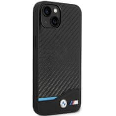 MobilPouzdra.cz Kryt BMW BMHCP13M22NBCK Apple iPhone 13 black Leather Carbon