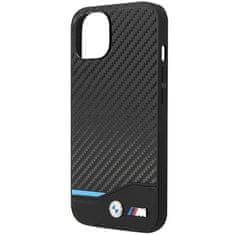 MobilPouzdra.cz Kryt BMW BMHCP13M22NBCK Apple iPhone 13 black Leather Carbon