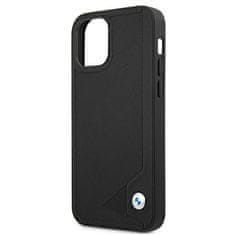 MobilPouzdra.cz Kryt BMW BMHCP12SRCDPK Apple iPhone 12 mini black hardcase Leather Deboss