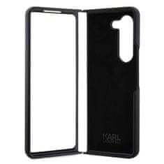 Karl Lagerfeld Kryt Karl Lagerfeld KLHCZFD5SNIKBCK Samsung Galaxy Z Fold5 hardcase Silicone Ikonik black